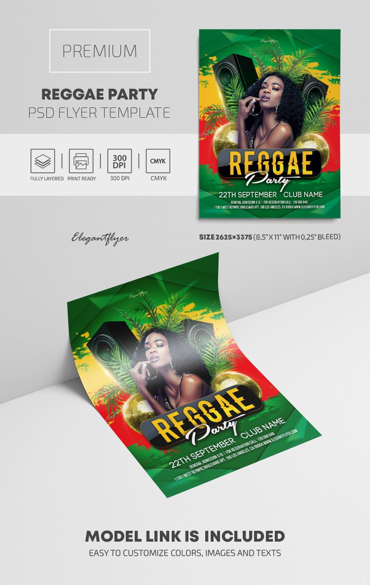 Reggae-Party by ElegantFlyer
