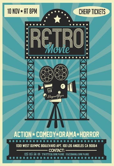 Vintage Movie Poster - 22+ Free Templates in AI, Apple Pages, PSD