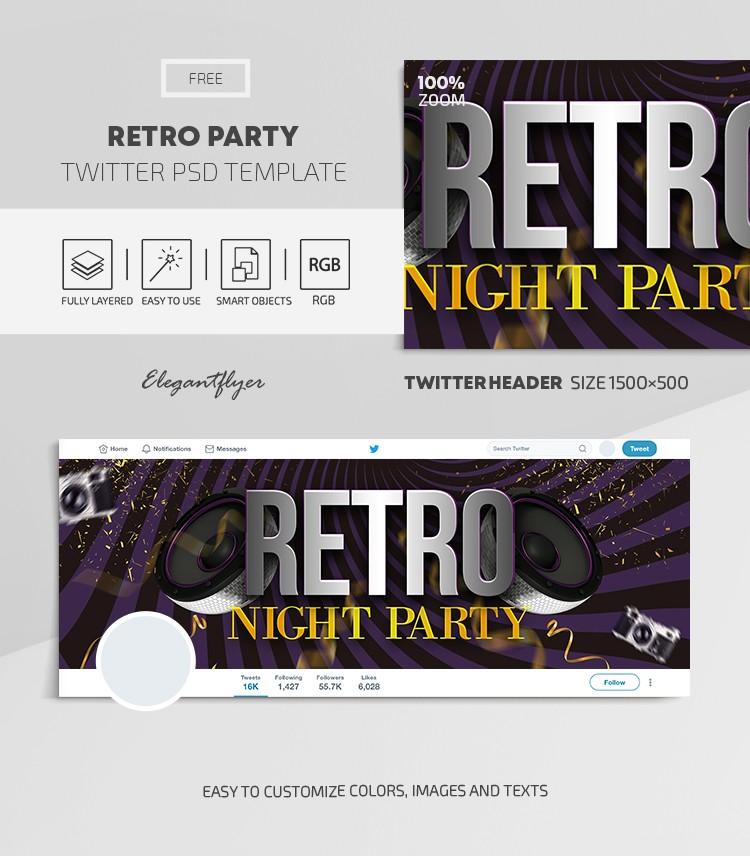 Retro Party by ElegantFlyer