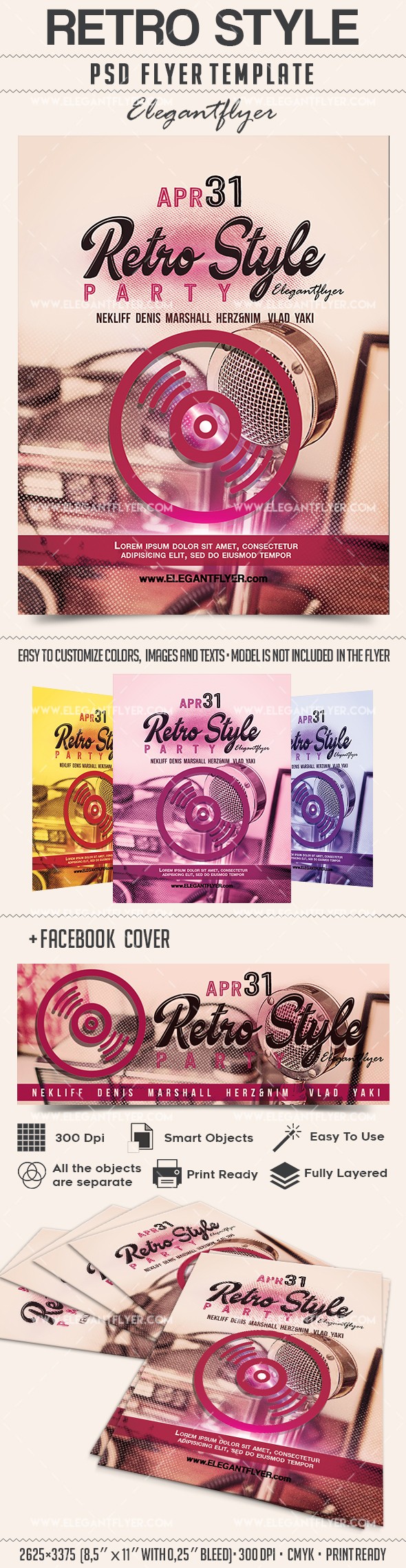 Estilo retro by ElegantFlyer