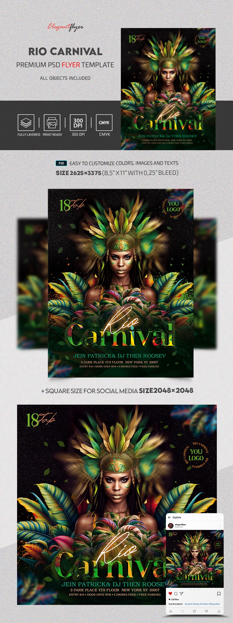 Carnaval de Rio by ElegantFlyer