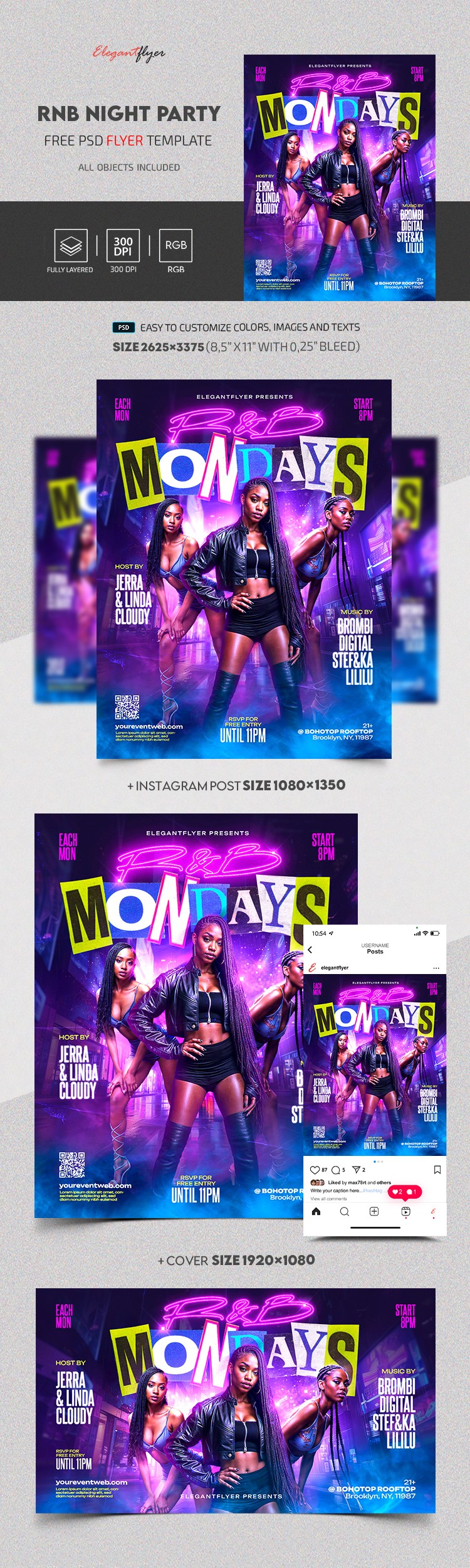 R&B Night Party by ElegantFlyer R&B Night Party by ElegantFlyer