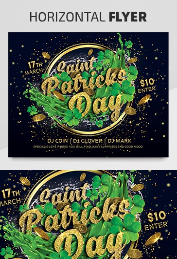 Free St. Patrick's Day Flyer Template - Download Now - FFFlyer
