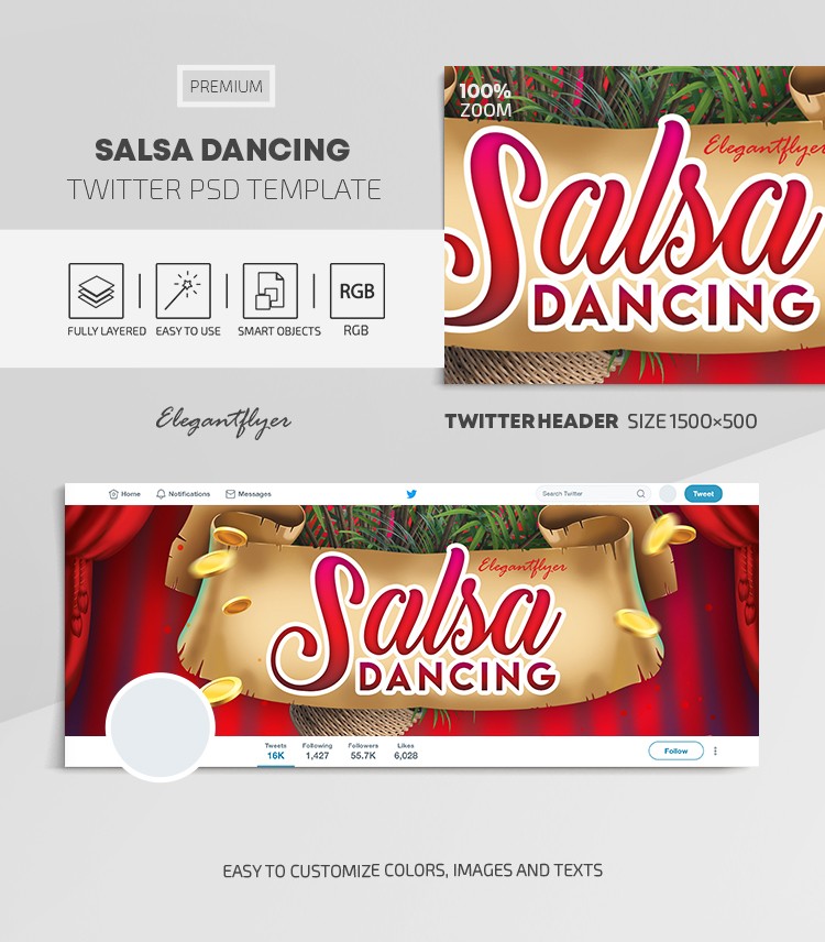 Bailar salsa by ElegantFlyer