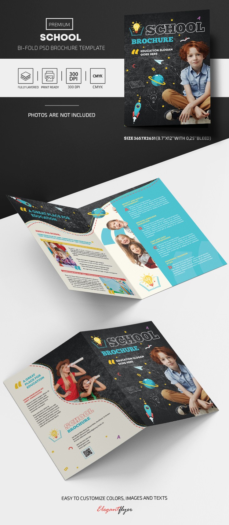 School Brochure by ElegantFlyer