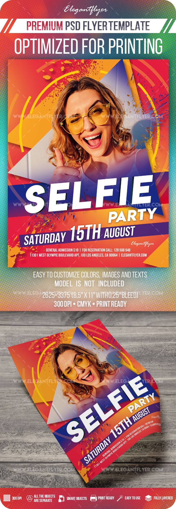 Selfie Party by ElegantFlyer