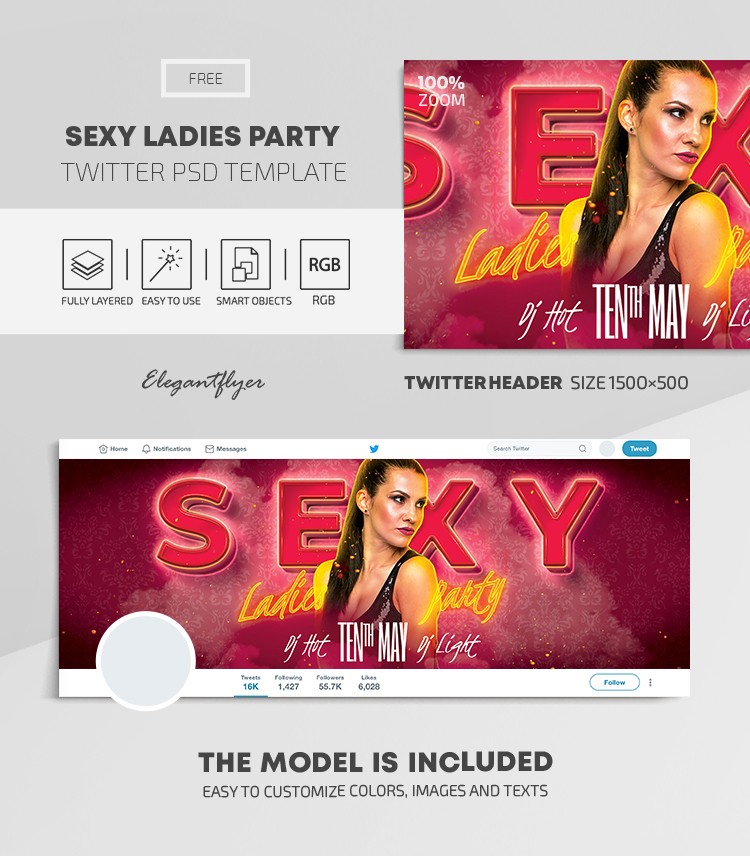 Sexy Ladies Party by ElegantFlyer