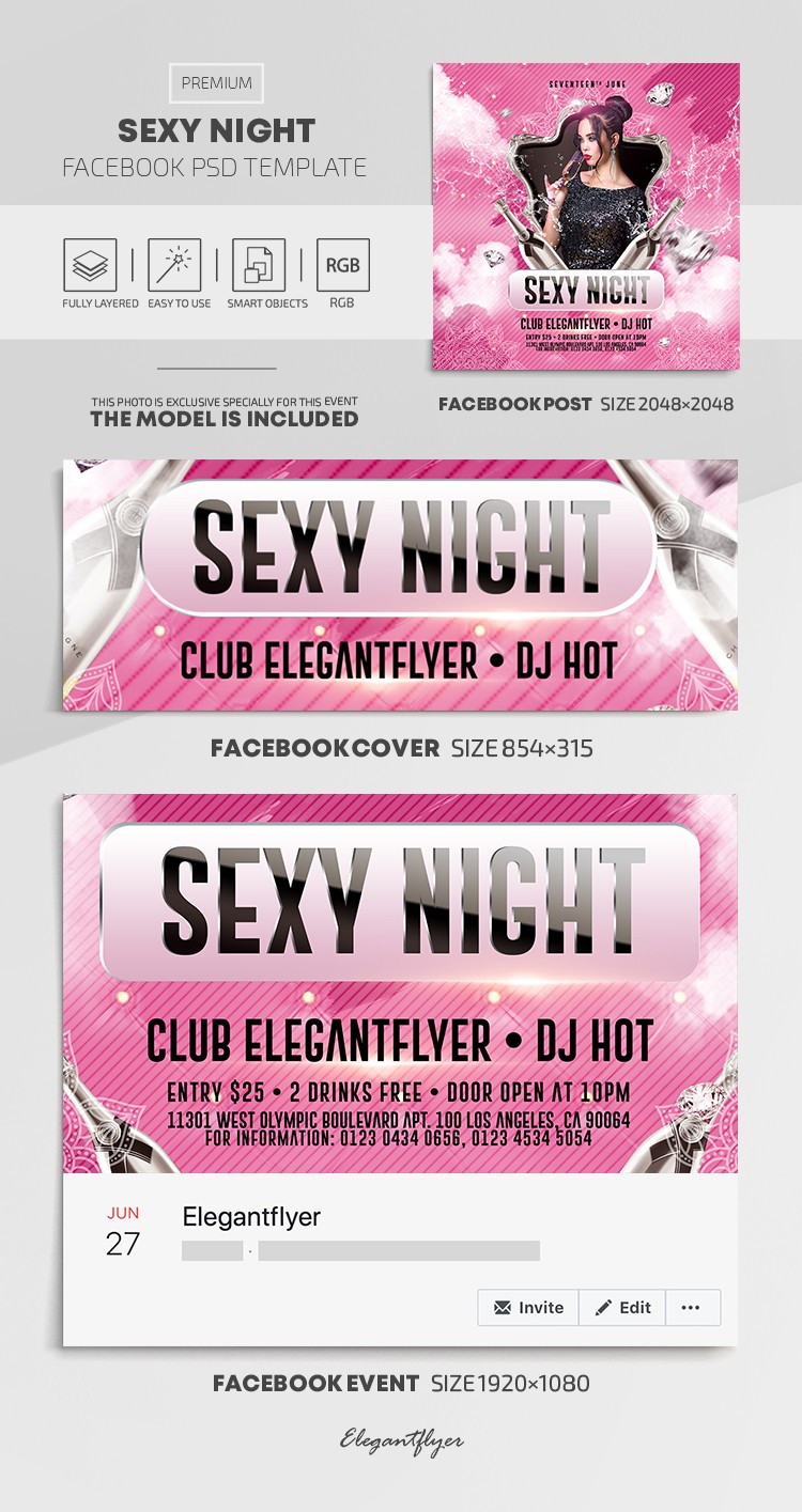 Noche sexy by ElegantFlyer