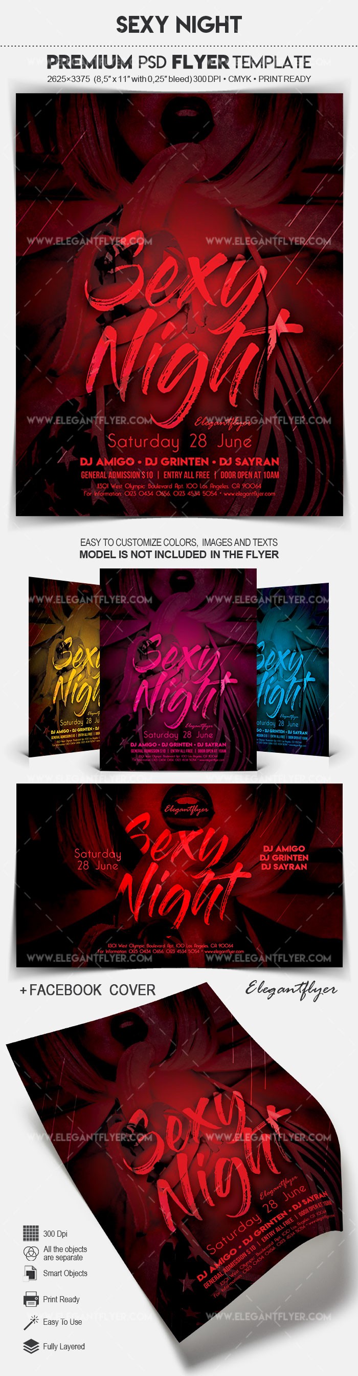 Noite Sexy by ElegantFlyer