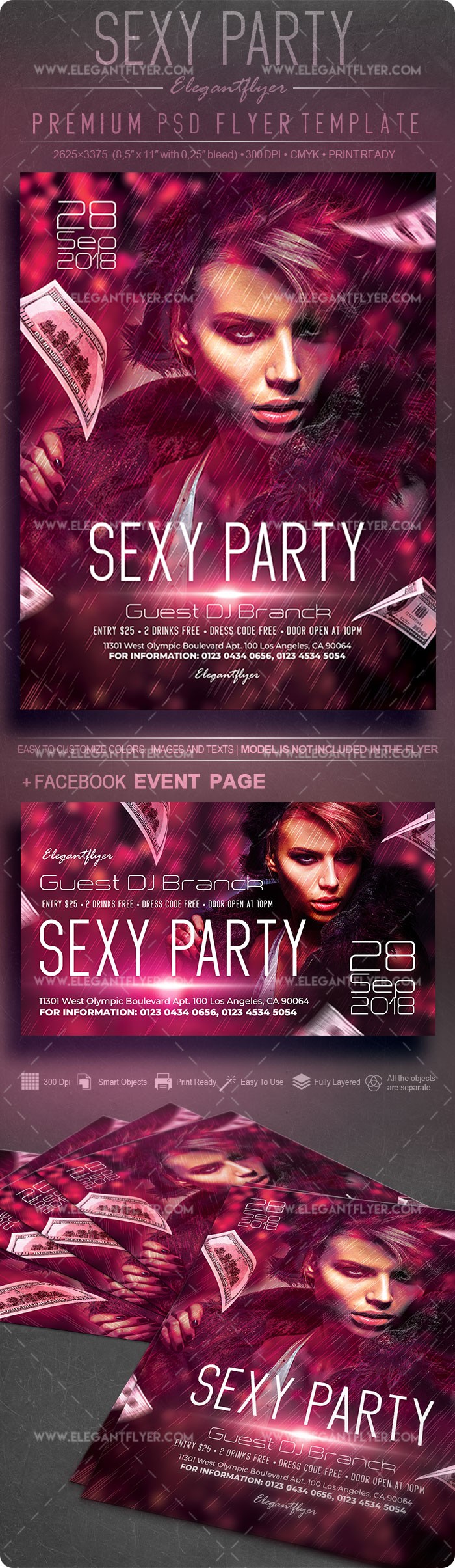 Festa Sexy by ElegantFlyer