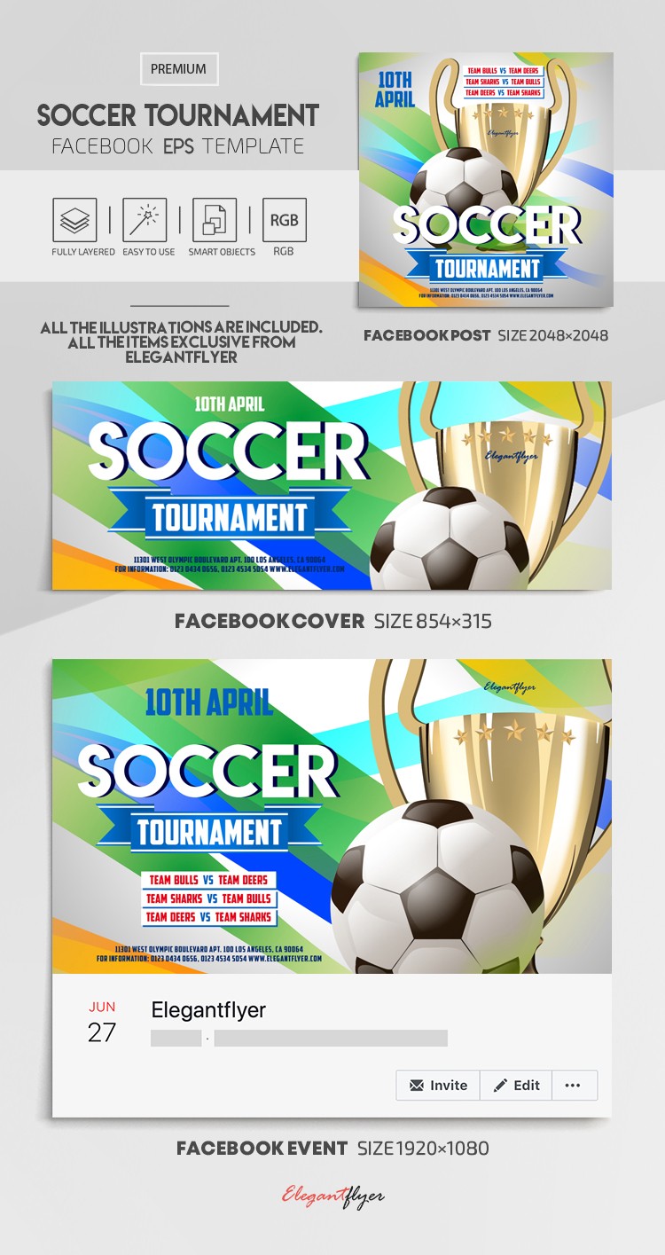 Soccer Tournament by ElegantFlyer