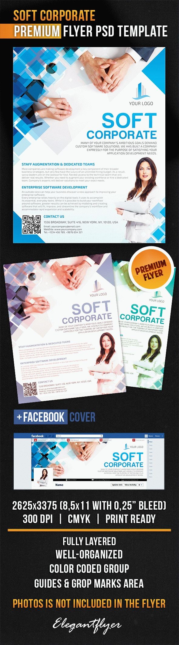 Soft Corporate --> Entreprise douce by ElegantFlyer