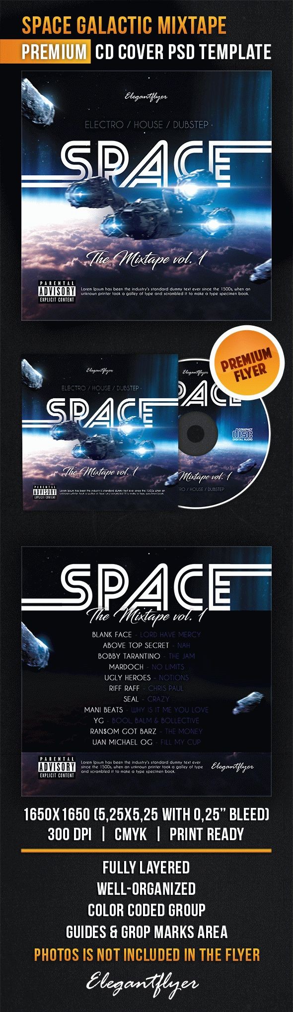 Space Galactic Mixtape by ElegantFlyer