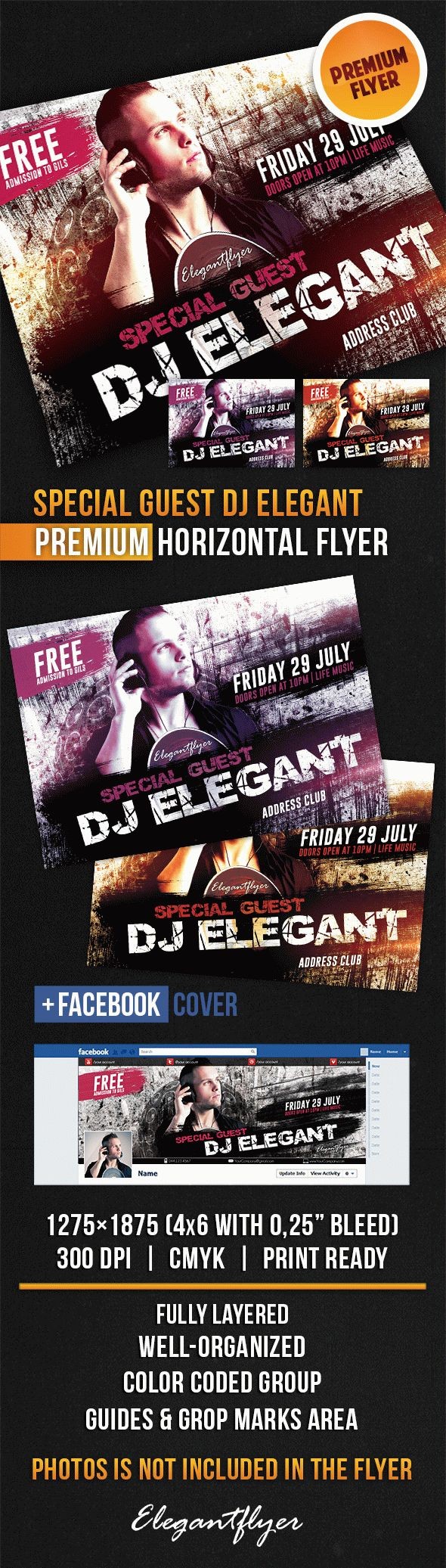 Special Guest DJ Elegant by ElegantFlyer