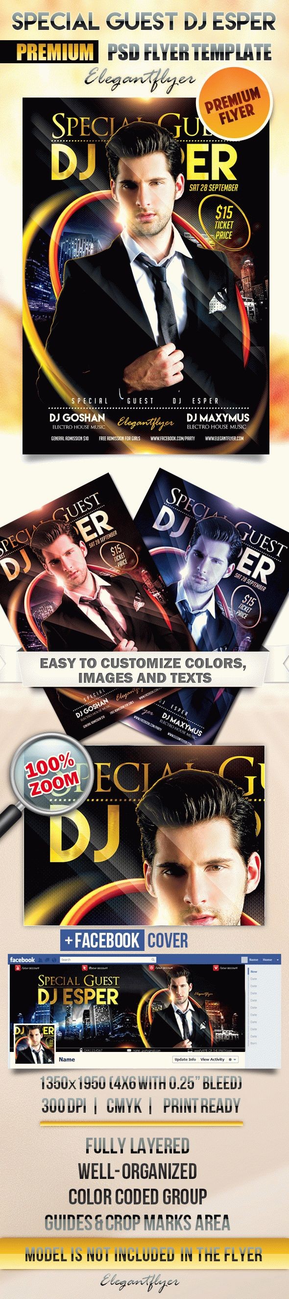 Spezieller Gast Dj Esper by ElegantFlyer