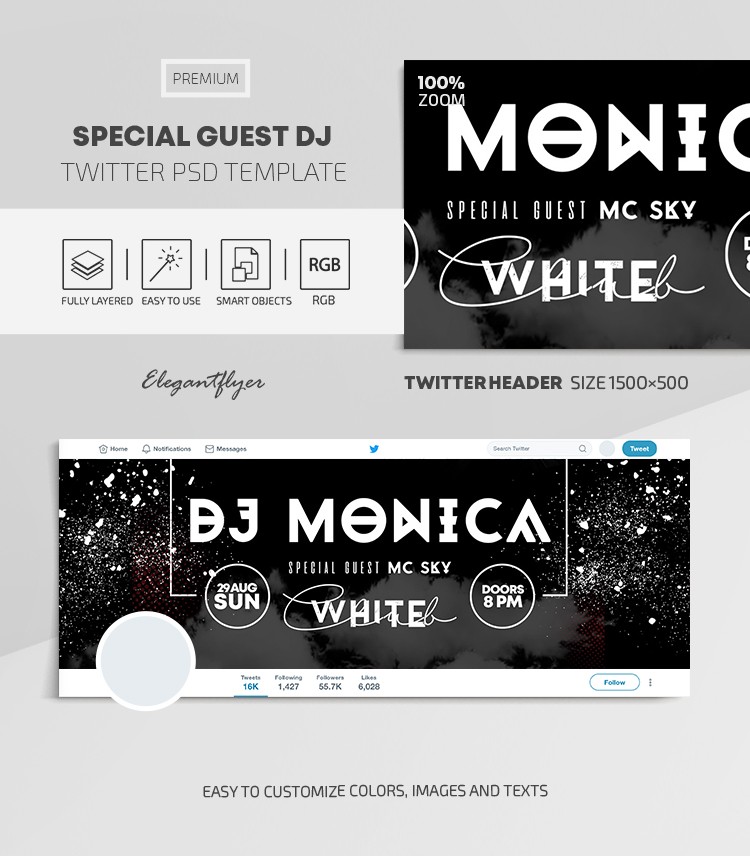 Invité spécial DJ by ElegantFlyer