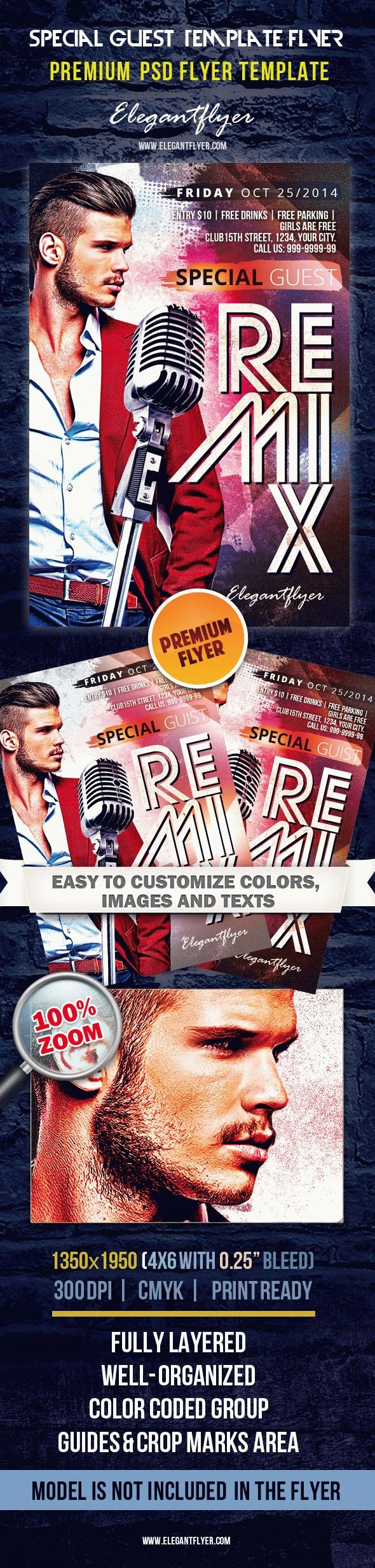 Invitado especial 'Remix' by ElegantFlyer