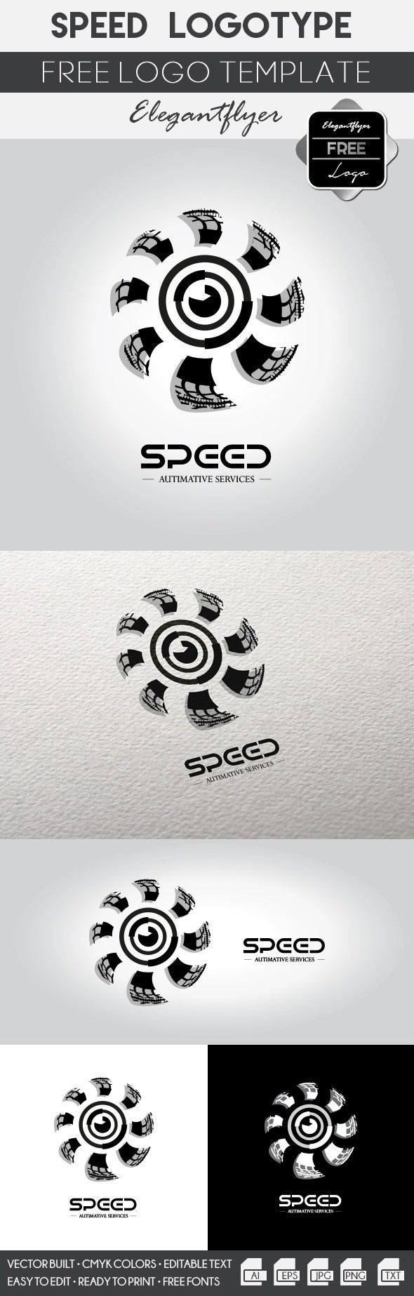Speed logo by ElegantFlyer