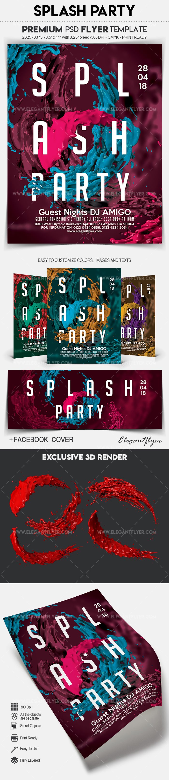 Splash Party by ElegantFlyer