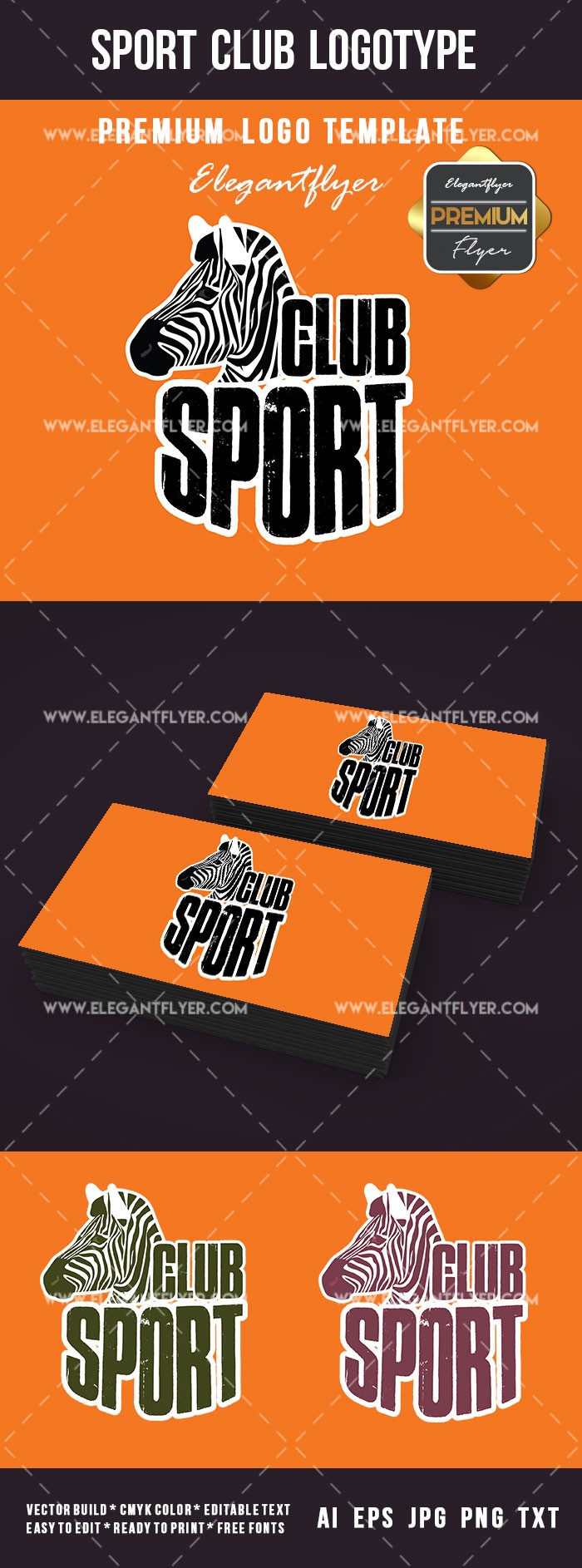 Sport Club Logotype by ElegantFlyer