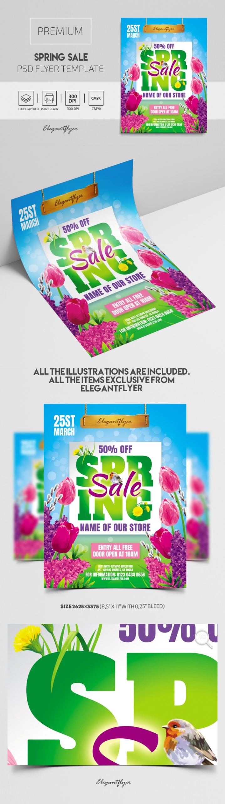 Spring Sale by ElegantFlyer