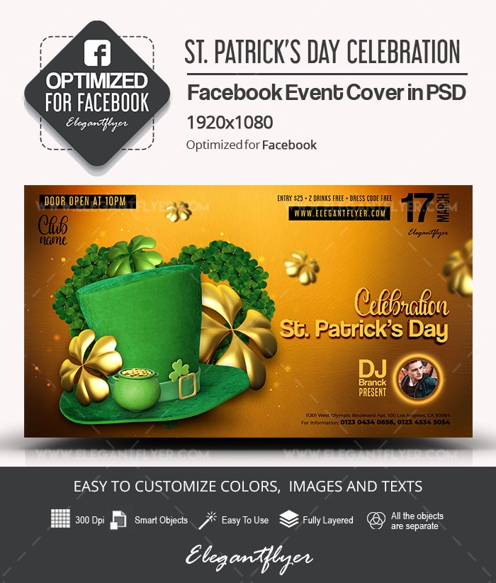 St. Patrick’s Day Celebration by ElegantFlyer