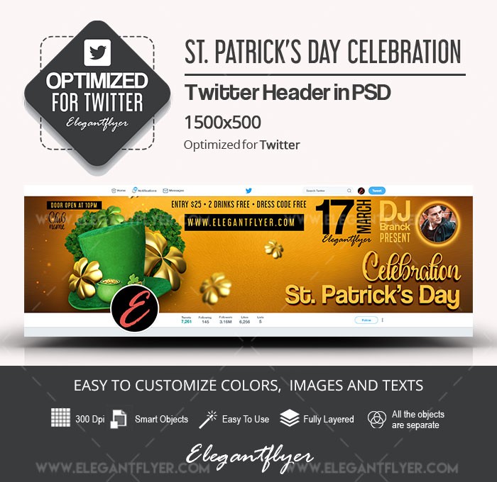 Fête de la Saint-Patrick by ElegantFlyer