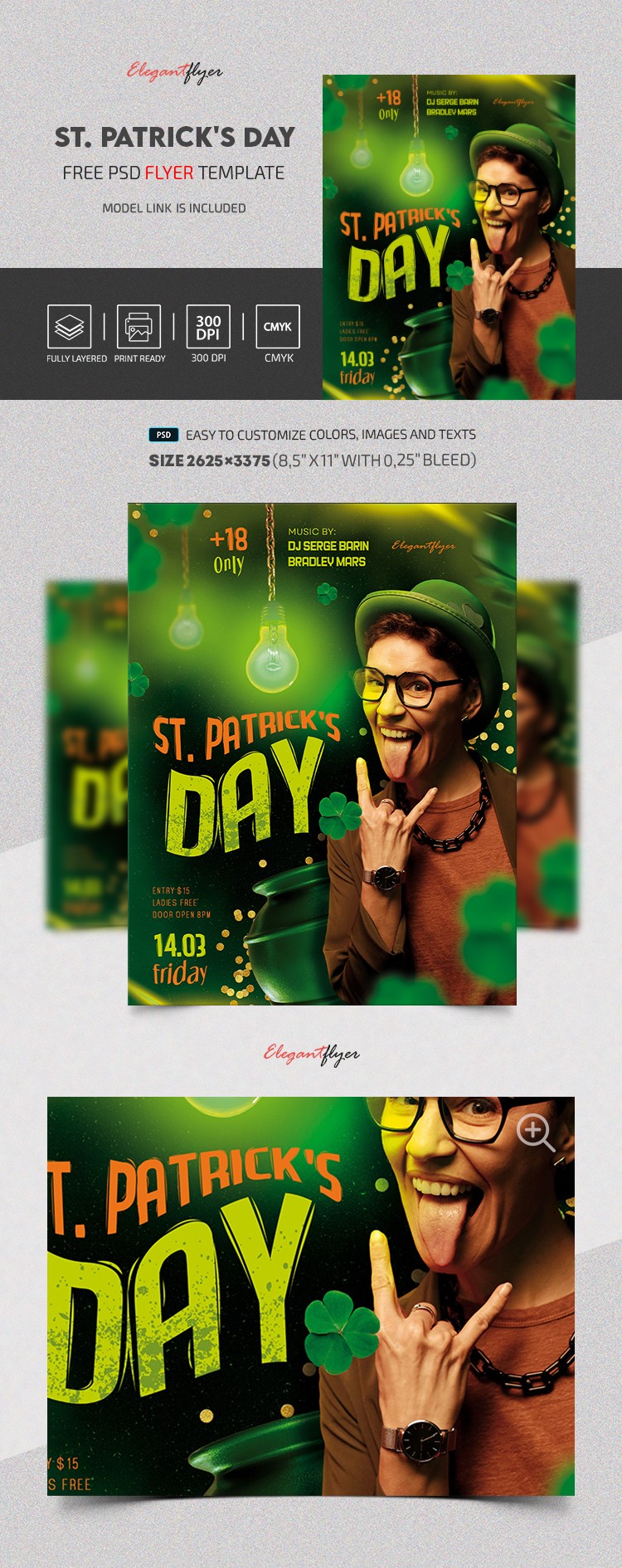 St. Patrick's Day Flyer by ElegantFlyer