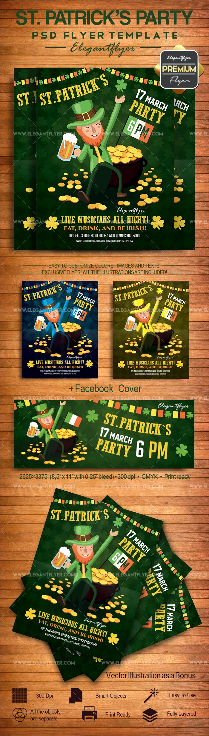 St. Patrick's Party by ElegantFlyer