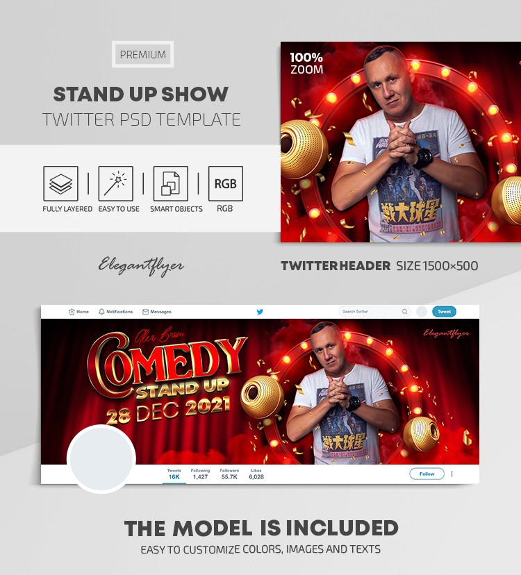 Stand Up Show by ElegantFlyer