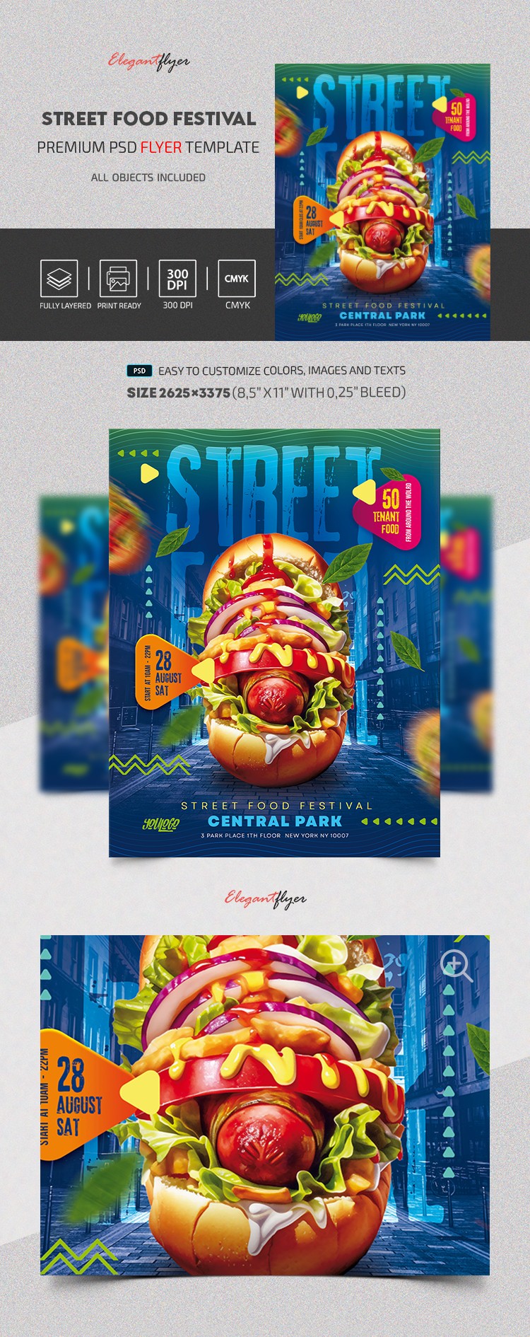 Street Food Festival by ElegantFlyer