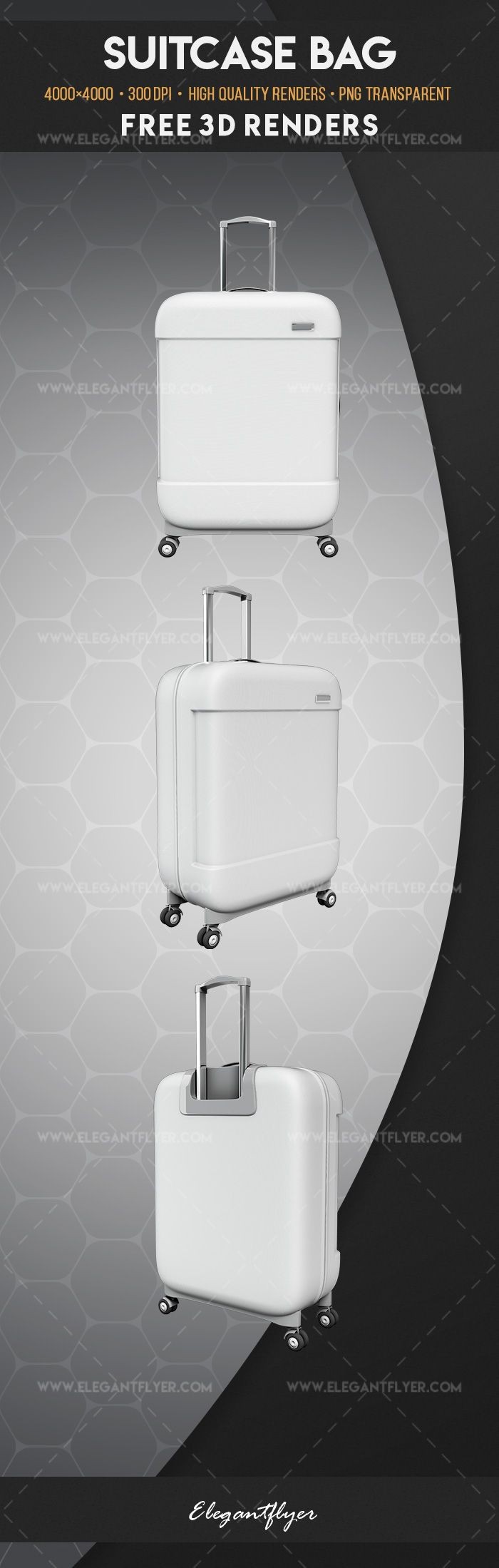 Suitcase Bag by ElegantFlyer
