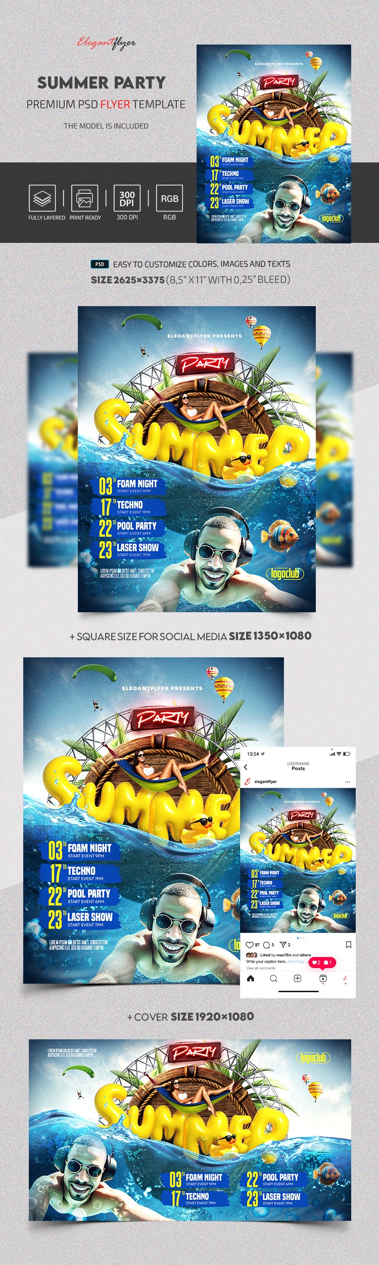 Summer Party by ElegantFlyer Summer Party by ElegantFlyer
