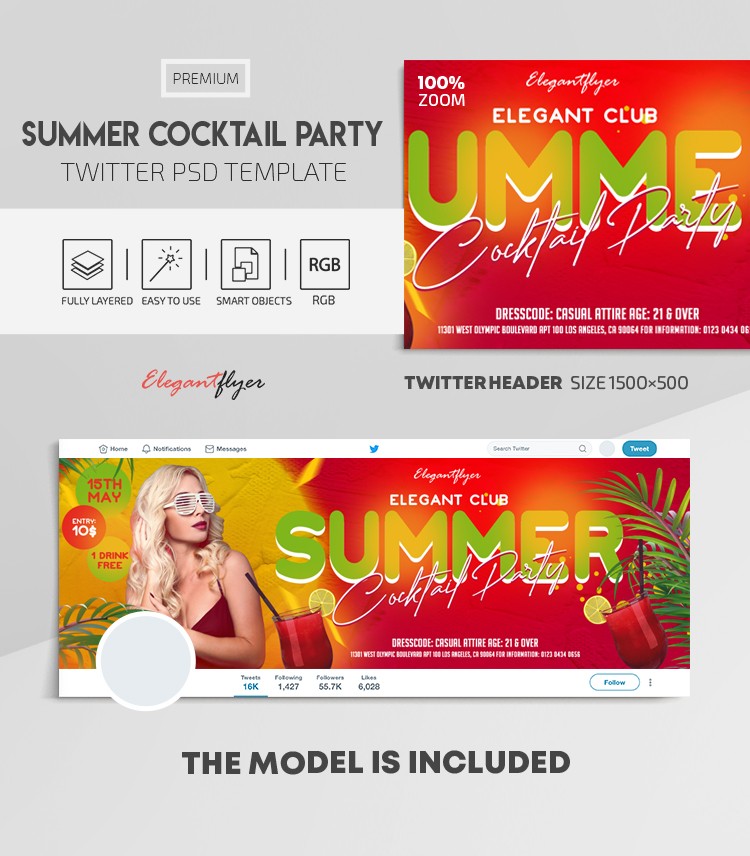 Summer Cocktail Party by ElegantFlyer