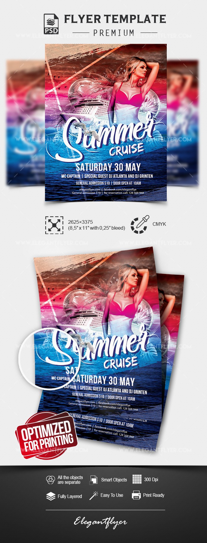 Summer Cruise Flyer by ElegantFlyer