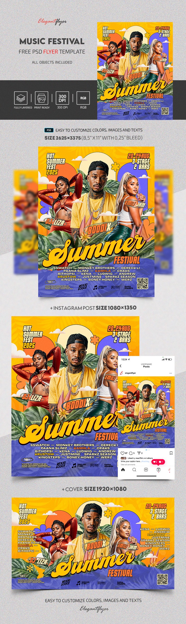 Summer Festival by ElegantFlyer Summer Festival by ElegantFlyer