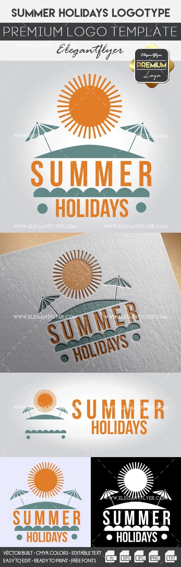 Summer Holidays by ElegantFlyer