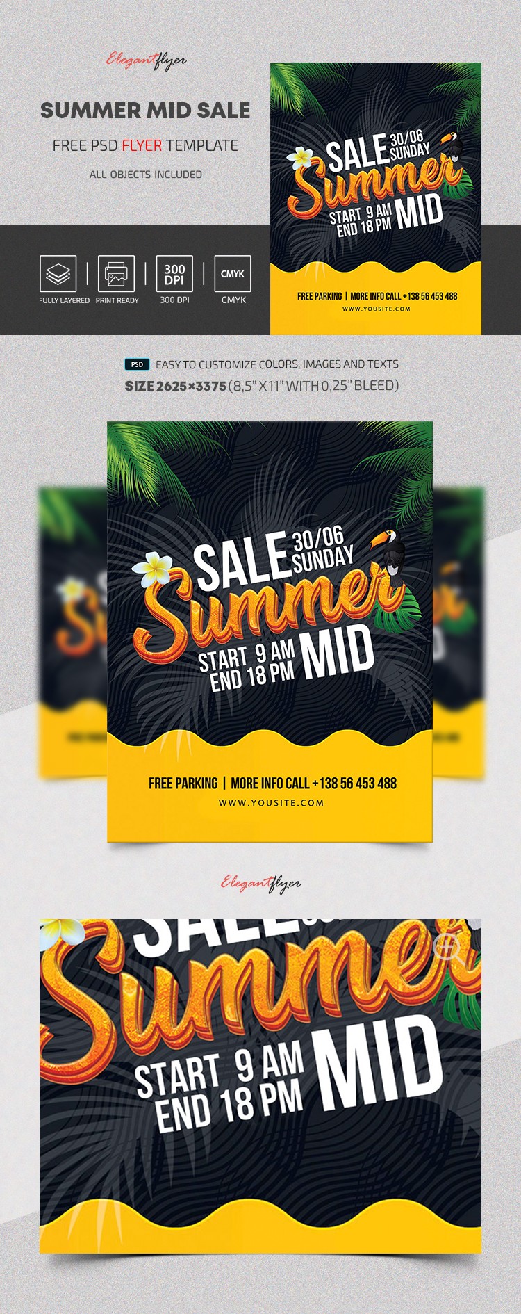 Summer Mid Sale by ElegantFlyer