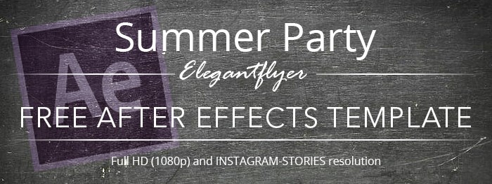 Festa de Verão After Effects by ElegantFlyer