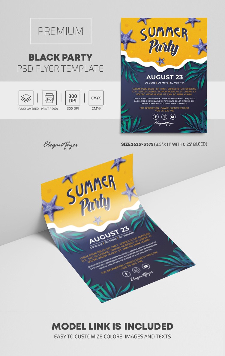 Festa de Verão by ElegantFlyer