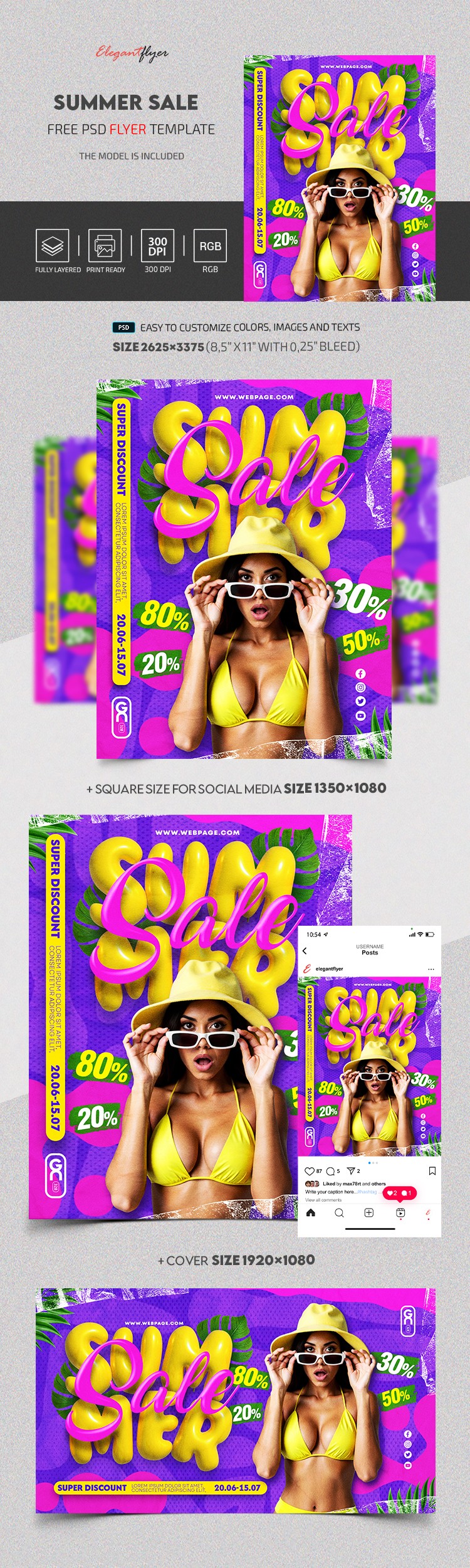 Vente d'été by ElegantFlyer Vente d'été by ElegantFlyer