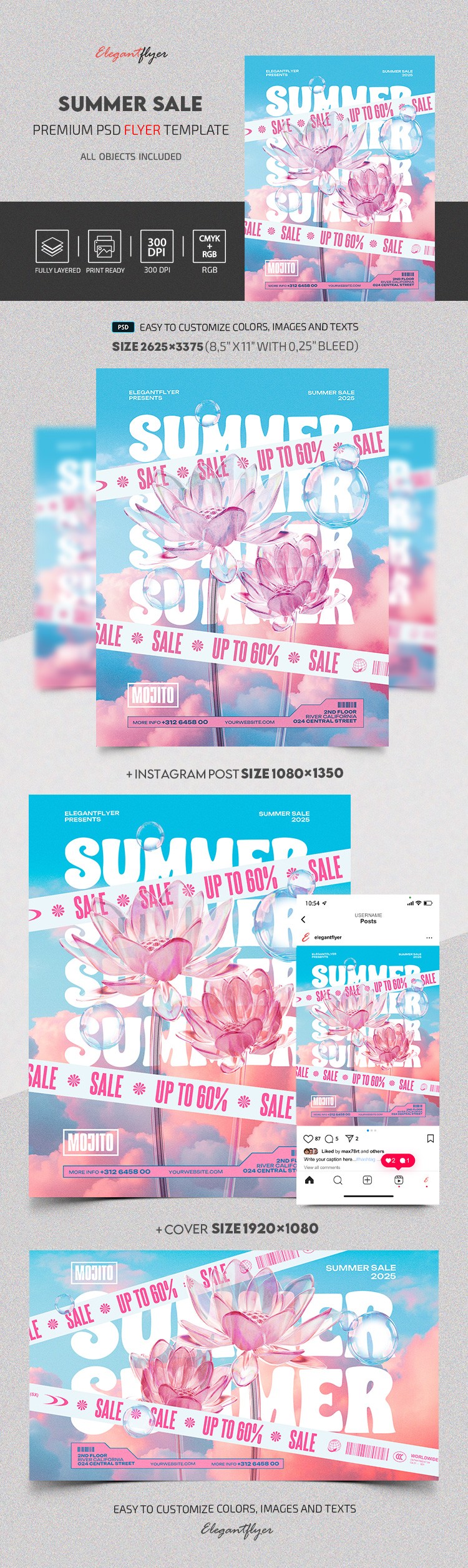 Summer Sale by ElegantFlyer Summer Sale by ElegantFlyer