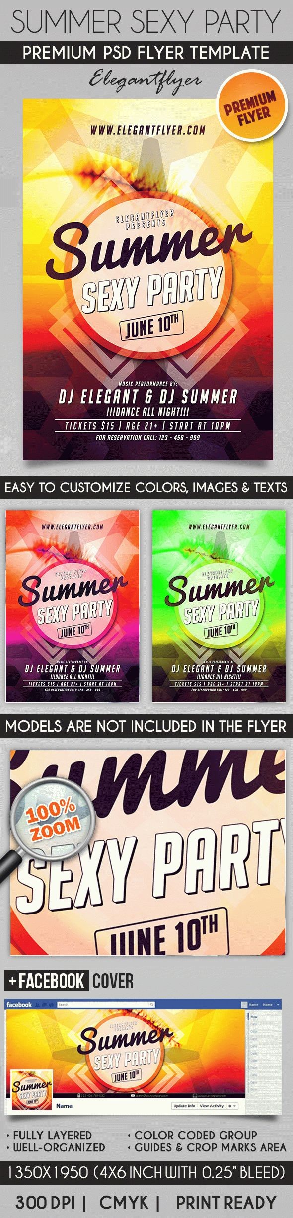 Sommer Sexy Party by ElegantFlyer