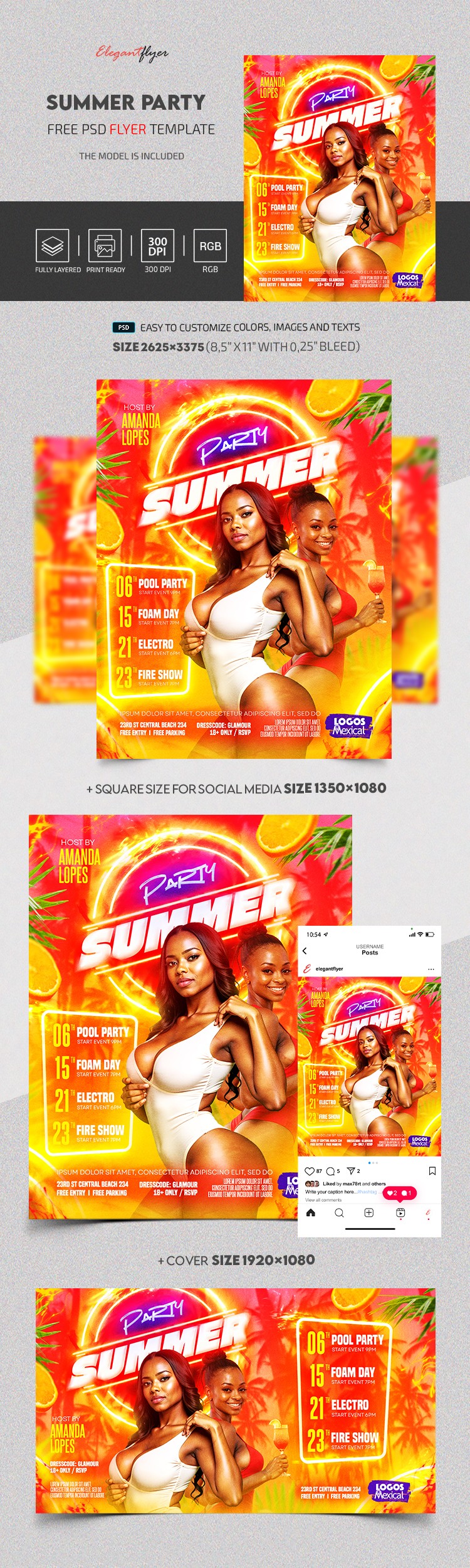 Summer Vibes by ElegantFlyer Summer Vibes by ElegantFlyer