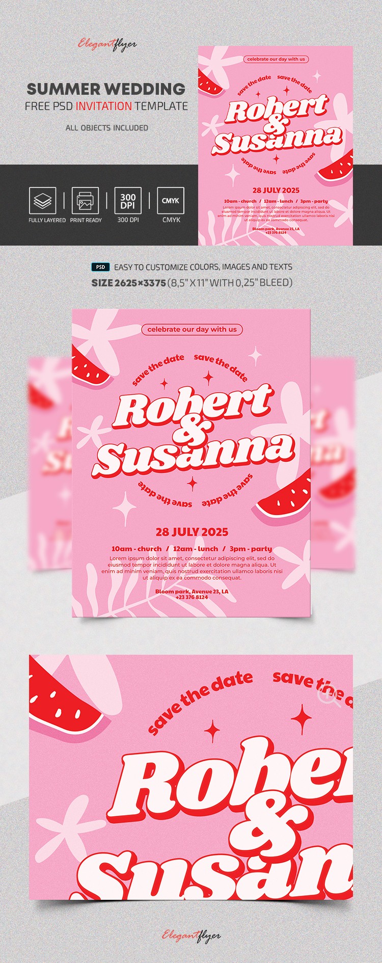 Summer Wedding by ElegantFlyer Summer Wedding by ElegantFlyer