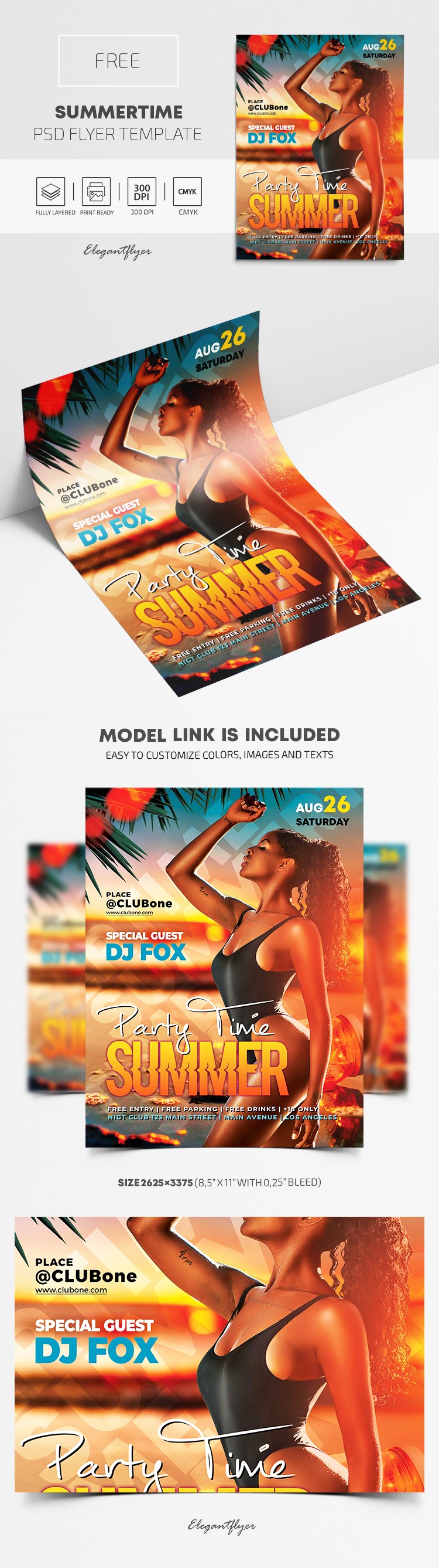 Summertime Flyer by ElegantFlyer