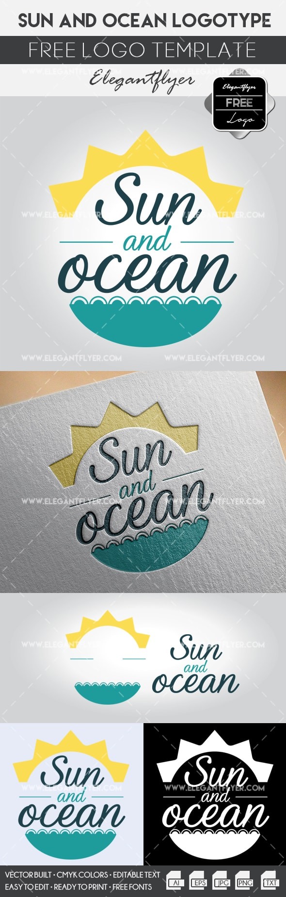 Sun and Ocean by ElegantFlyer
