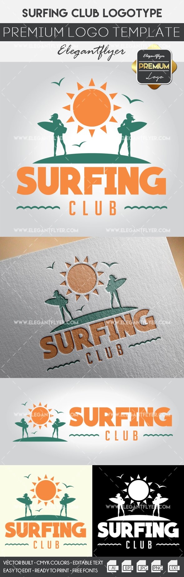 Surfing Club by ElegantFlyer