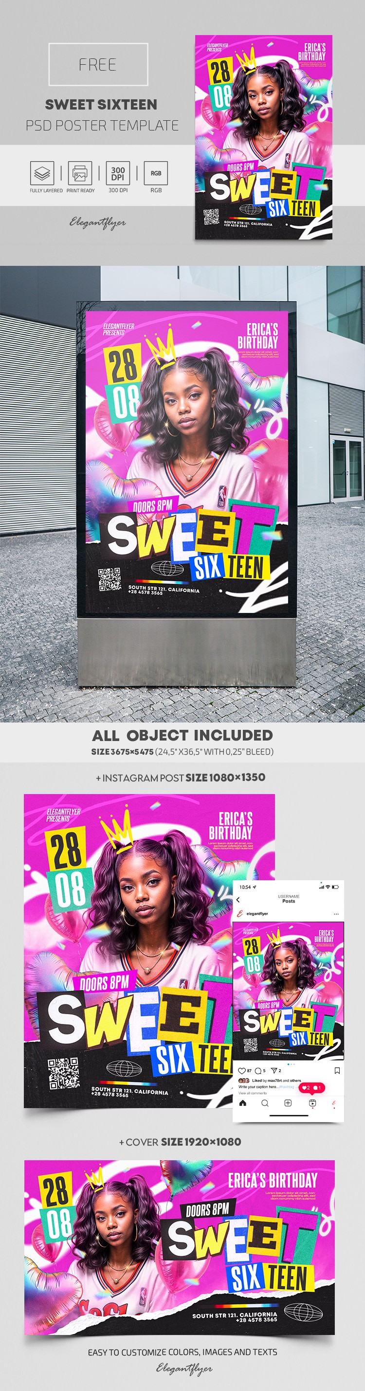 Sweet 16 by ElegantFlyer