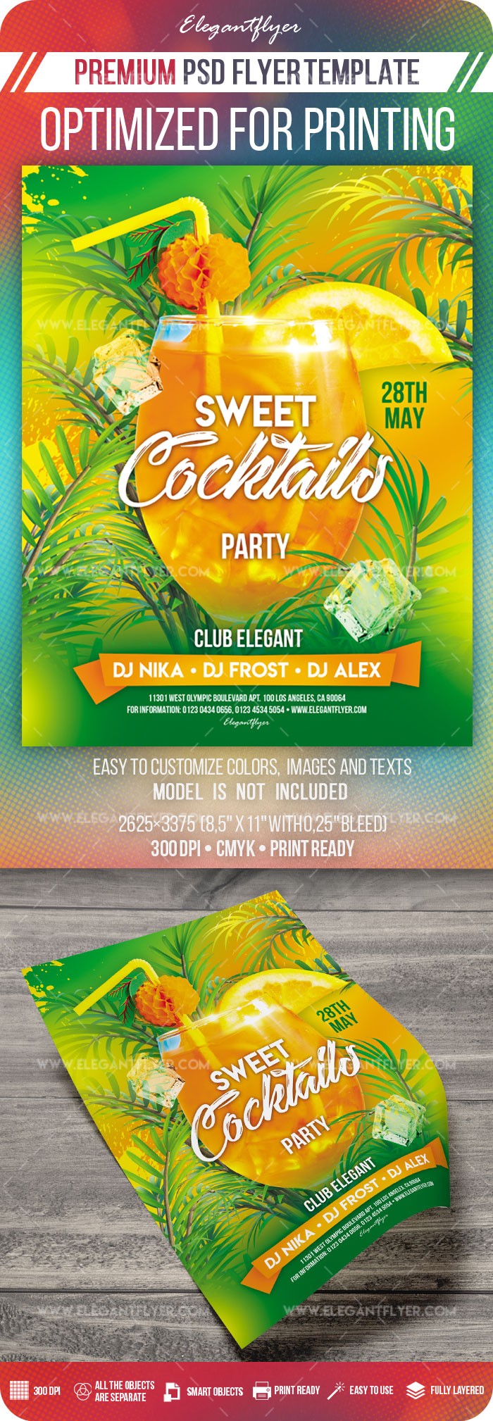 Sweet Cocktails Party by ElegantFlyer